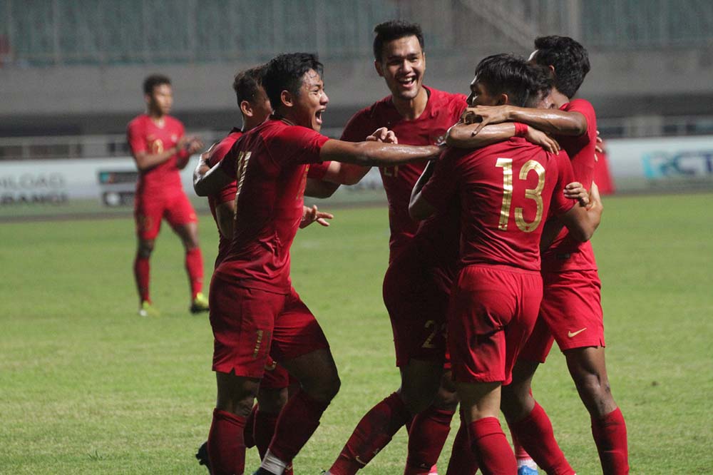 Foto Selebrasi pemain Timnas Indonesia U23 Foto Selebrasi pemain Timnas Indonesia U23