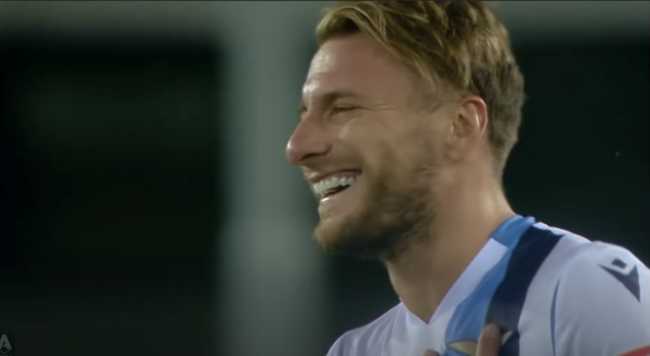 Ciro Immobile cetak hat trick ke gawang Hellas Verona Ciro Immobile cetak hat trick ke gawang Hellas Verona